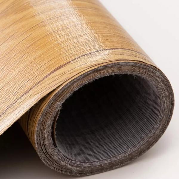 Cheap 0.6mm 1mm Mesh Backing Waterproof Linoleum Vinyl PVC Flooring Rolls Wooden Grain