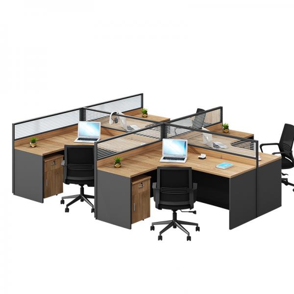 Office furniture, desk and chair combination