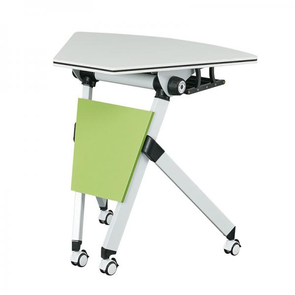 Green mobile folding training table