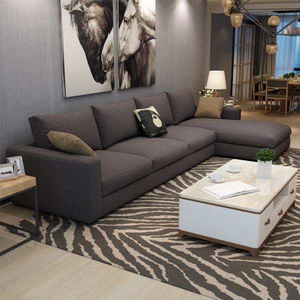 Nordic living room latex sofa