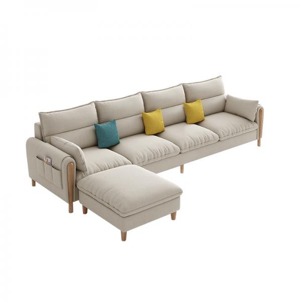Latex fabric sofa