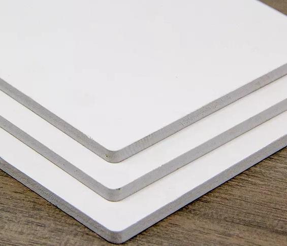 3MM 0.5 density white pvc foam board